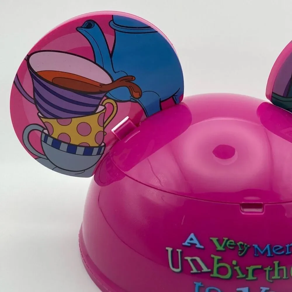 Merry Unbirthday Ear Hat Mickey Mouse Ice Cream Sundae Bowl Disneyland Earhat